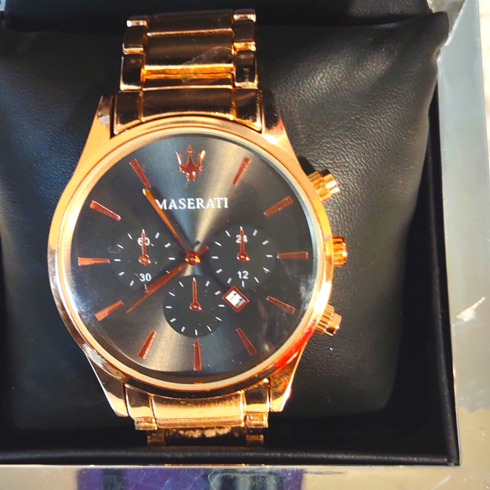 Maserati Rose Gold Men's Watch